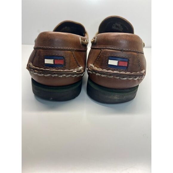 Tommy Hilfiger Vintage Brown Slip-On Tassel Casual Moc Loafers shoes Men's 10M - Picture 12 of 12